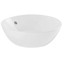 Sanindusa Sanlife umywalka 42 cm okrągła nablatowa biała 136779004