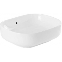 Sanindusa Sanibold umywalka 47,5x40 cm prostokątna nablatowa biała 137300004