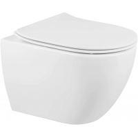 Sanindusa Sanibold miska WC z deską wolnoopadającą wisząca bez kołnierza biały 137938004