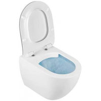 Sanindusa Sanibold miska WC z deską wolnoopadającą wisząca bez kołnierza biały mat 137938604