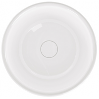 Sanindusa Poeme umywalka 37 cm okrągła nablatowa biała 151304004