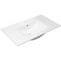 Sapho Slim umywalka 91x46 cm meblowa prostokątna biała 1601-90