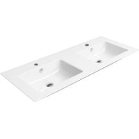 GSI Pura umywalka 120x50 cm ścienna prostokątna ExtraGlaze biała 8845111