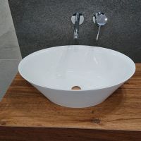 Sanitti Sei umywalka 50x35 cm nablatowa biały połysk SEI-50-BP