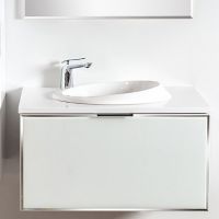 Sanitti Otto umywalka 52,5x36,4 cm wpuszczana biały połysk OTTO-52-BP