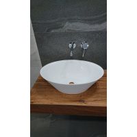 Sanitti Sei umywalka 50x35 cm nablatowa biały połysk SEI-50-BP