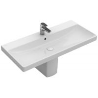 Villeroy & Boch Avento umywalka 100x47 cm prostokątna Ceramic Plus Weiss Alpin 4156A5R1
