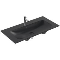 Villeroy & Boch Finion umywalka 100x50 cm prostokątna meblowa CeramicPlus Pure Black 4164ABR7