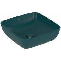 Villeroy & Boch Artis umywalka 41x41 cm kwadratowa nablatowa CeramicPlus Teal 417841TE