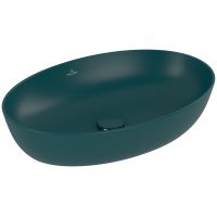 Villeroy & Boch Artis umywalka 61x41 cm owalna nablatowa CeramicPlus Teal 419861TE