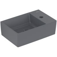 Villeroy & Boch Memento 2.0 umywalka 40x26 cm prostokątna nablatowa grafit 43234GI4