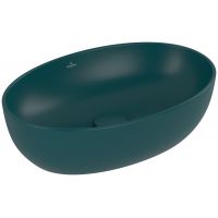 Villeroy & Boch Artis umywalka 48x32,5 cm owalna nablatowa CeramicPlus Teal 438848TE