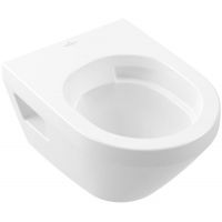 Villeroy & Boch Architectura miska WC wisząca bez kołnierza ze spłukiwaniem wirowym Weiss Alpin 4687C001