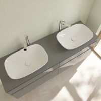 Villeroy & Boch Loop & Friends umywalka 56x38 cm nablatowa prostokątna CeramicPlus Weiss Alpin 4A4900R1