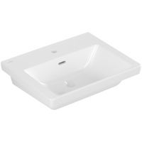 Villeroy & Boch Subway 3.0 umywalka 55x44 cm prostokątna ścienna biała 4A705501