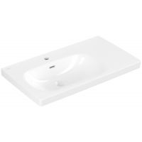 Villeroy & Boch Skyla umywalka 80x46 cm prostokątna meblowa lewa Weiss Alpin 5A52L101