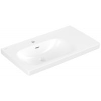 Villeroy & Boch Skyla umywalka 80x46 cm prostokątna meblowa lewa CeramicPlus Stone White 5A52L1RW
