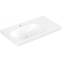Villeroy & Boch Skyla umywalka 80x46 cm prostokątna meblowa lewa CeramicPlus Stone White 5A52L2RW