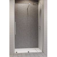 Radaway Furo DWJ drzwi prysznicowe 100 cm wnękowe prawe chrom/szkło przezroczyste 10107522-01-01R/10110480-01-01