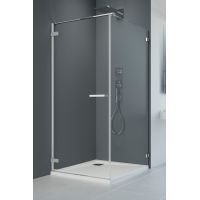 Radaway Arta KDJ I drzwi prysznicowe 90 cm lewe wahadłowe chrom/szkło przezroczyste 1386082-03-01L