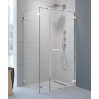 Radaway Arta KDS I drzwi prysznicowe 120 cm ze ścianką stałą prawe 386820-03-01R/386100-03-01R