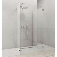 Radaway Euphoria Walk-In ścianka prysznicowa 100 cm boczna W5 chrom/szkło przezroczyste 383152-01-01