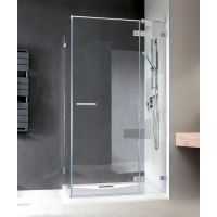 Radaway Euphoria KDJ ścianka prysznicowa 24,3 cm prawa chrom/szkło przezroczyste 383241-01R