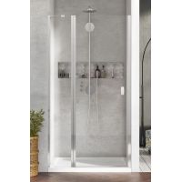 Radaway Nes DWJ II drzwi prysznicowe 120 cm wnękowe prawe chrom/szkło przezroczyste 10036120-01-01R