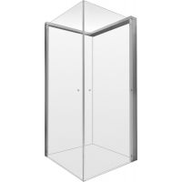 Duravit OpenSpace kabina prysznicowa 90 cm kwadratowa szkło przezroczyste/lustrzane 770002000110000