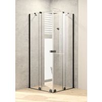 Huppe Xtensa Pure kabina prysznicowa część lewa 90x90 cm kwadratowa XT1303.123.322