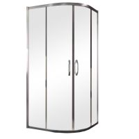 Kabina prysznicowa (drzwi suwane) 90 cm 1/4 koła Hüppe Ena 120604.069.321