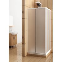 KFA Armatura Variabel kabina prysznicowa 90x90 cm kwadratowa biały/szyba polistyrenowa 101-26911P