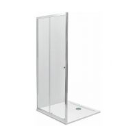 Koło First drzwi prysznicowe 120 cm wnękowe 2-elementowe szkło przezroczyste ZDDS12222003