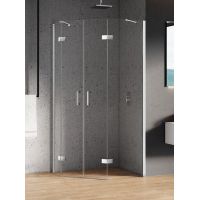 New Trendy New Azura kabina prysznicowa 100x80 cm chrom połysk/szkło przezroczyste K-0663