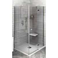 Polysan Fortis Line drzwi prysznicowe 110 cm prawe chrom/szkło przezroczyste FL1011R
