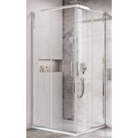 Ravak Blix Slim BLSRV2-90 kabina prysznicowa 90x90 cm kwadratowa polerowane aluminium/szkło przezroczyste X1LM70C00Z1
