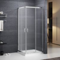 Roth Sundis Matt kabina prysznicowa 90x90 cm kwadratowa chrom połysk/szkło matowe N0797