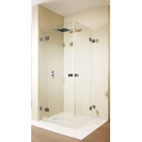 Riho Scandic NXT X207 kabina prysznicowa 80x80 cm kwadratowa chrom błyszczący/szkło przezroczyste G001099120