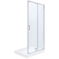 Roca Town drzwi prysznicowe 120 cm szkło przezroczyste AMP181201M