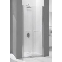 Sanplast Prestige III drzwi prysznicowe 80 cm DD/PRIII biały/szkło przezroczyste 600-073-0920-01-401