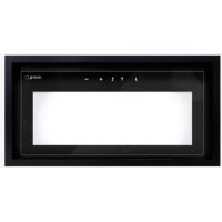 Globalo Exclusive Salviro okap kuchenny 60 cm podszafkowy czarny SALVIRO_60_1_BLACK