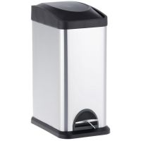 Merida sortownik na odpady 15 l jednokomorowy stal mat KIM701