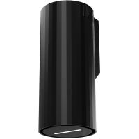 Maan Malwa 3D W835 Gest okap kuchenny 35 cm kominowy czarny OMALW835REGC.S3.MC.KSB.BLR_EO