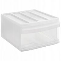 Rotho Systemix pojemnik do przechowywania 39,5x34x20,3 cm przezroczysty 1114200096