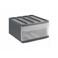 Rotho Systemix pojemnik do przechowywania 39,5x34x20,3 cm antracyt 1114208853