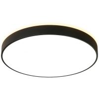 Abigali Modern plafon 1x60W LED czarny/biały MD1012-60-HW