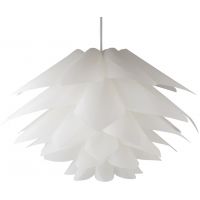 Abigali Lotus lampa wisząca 1x40W biała LOTUS