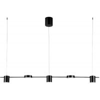 Abigali Glichio lampa wisząca 5x35 W czarna LLGLI-C