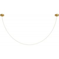 Abigali Skyline lampa wisząca 1x60 W złota LWSL-WW-3M