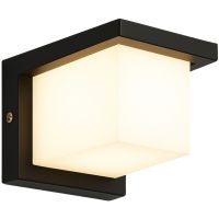 Abigali Frizer3 kinkiet zewnętrzny 1x12 W czarny-mleczny LZFRIZ3